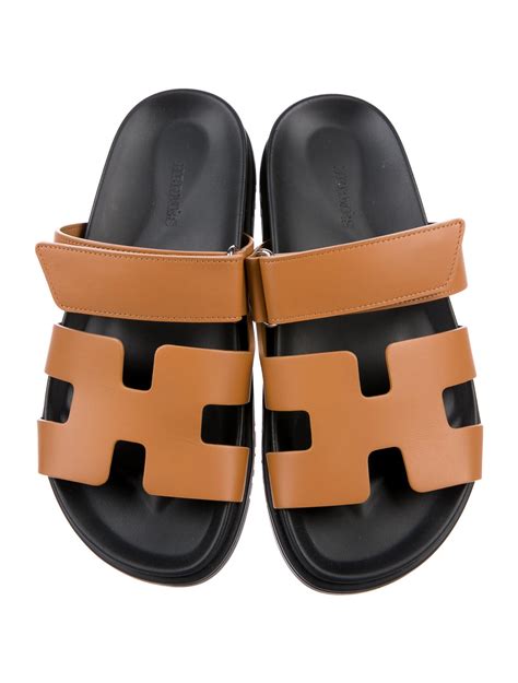 hermes slip on mens|female Hermes slippers.